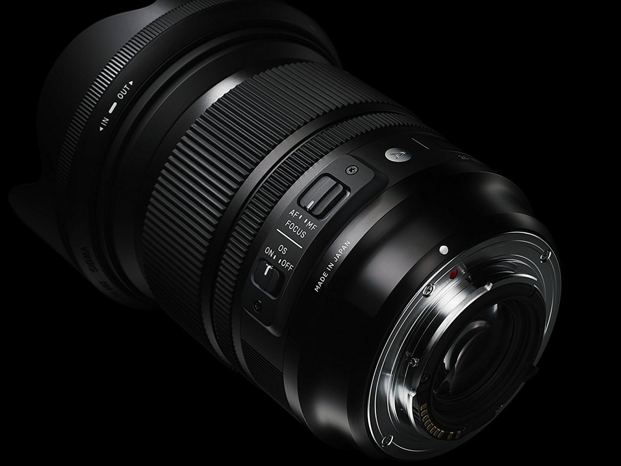 Sigma 24-105mm F4 DG OS HSM - Objetivo para cámara réflex Nikon (estabilizador, diámetro filtro 82 mm), color negro
