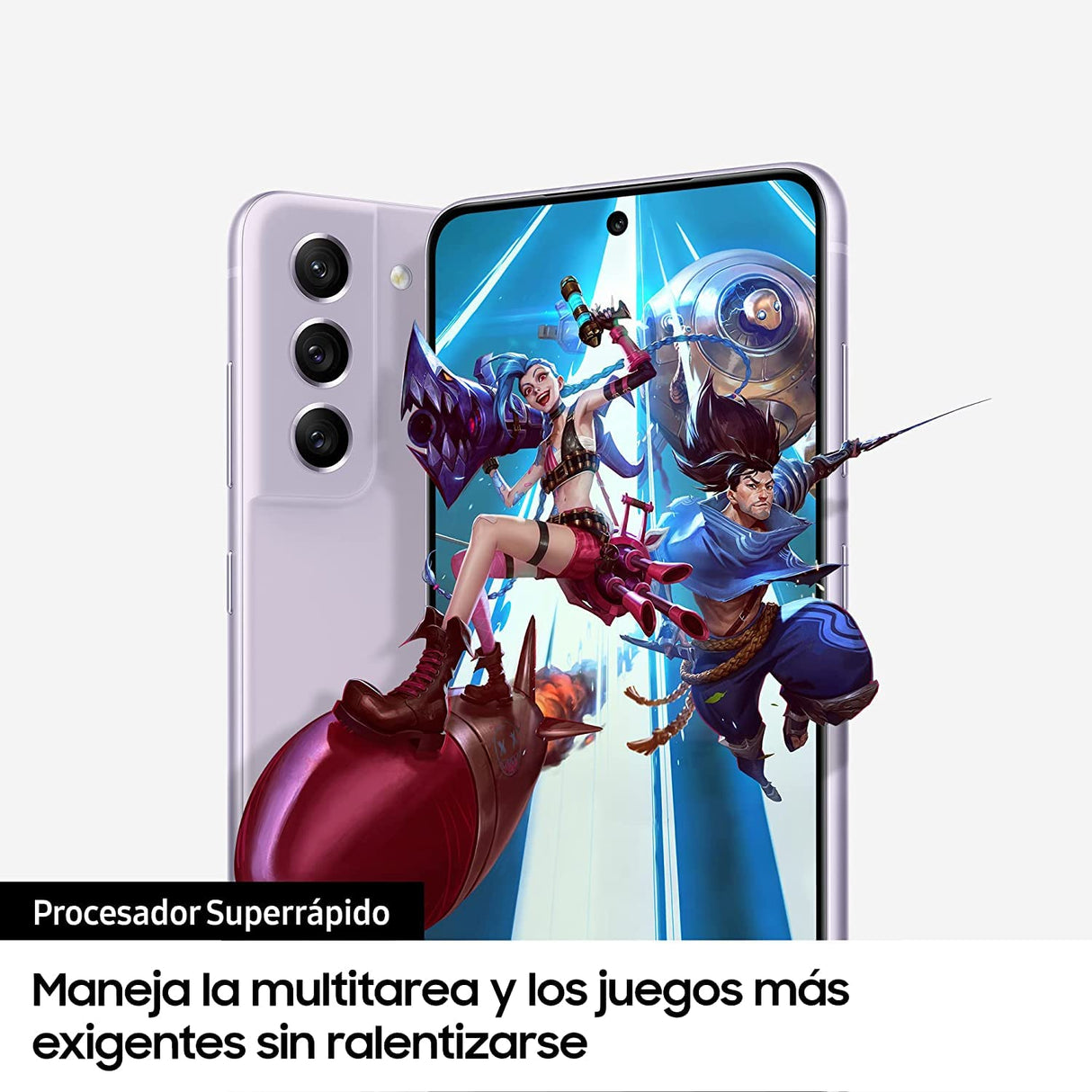 Samsung Galaxy S21 FE 5G (256 GB) Color Grafito chipset 2022 – Teléfono Móvil Android, Smartphone Libre (Versión Española)