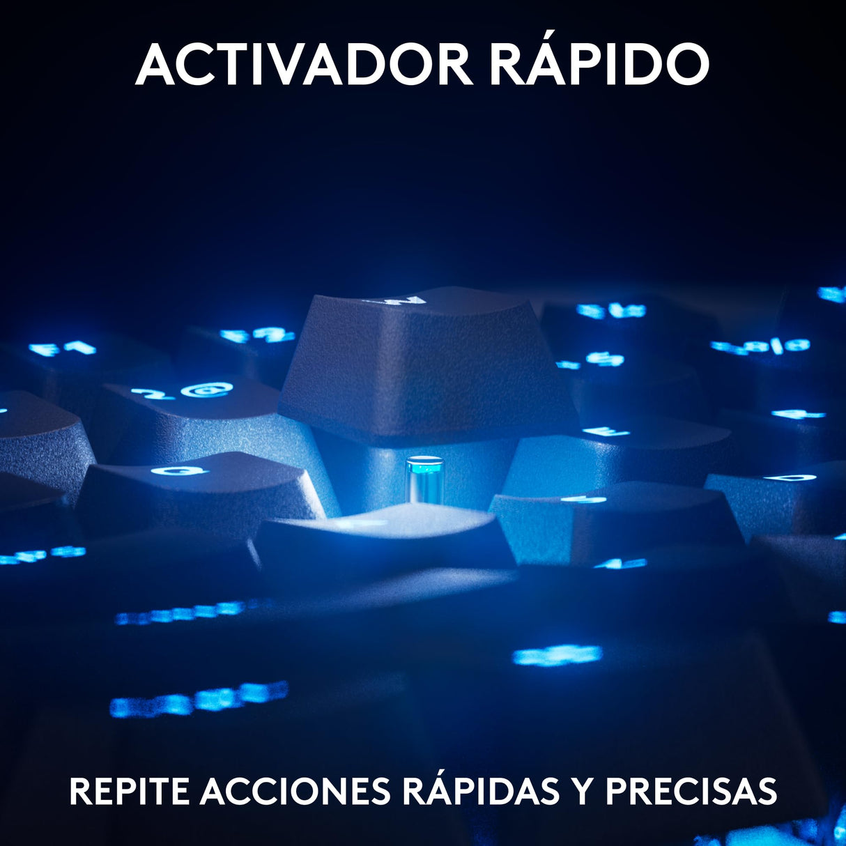 Logitech G PRO X TKL RAPID, teclado para gaming con cable sin teclado numérico con interruptores analógicos magnéticos, modo de disparo rápido, RGB, accionamiento ajustable, US INTL - Negro