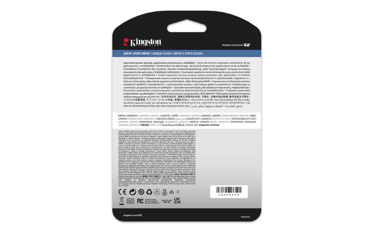 Kingston DC600ME SSD 2.5" 3840GB (Uso Mixto) Enterprise SATA SSD - SEDC600ME/3840G
