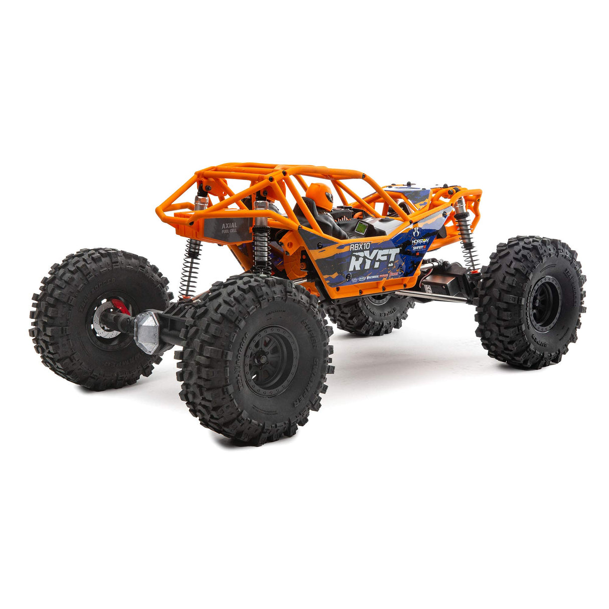 Axial 1/10 RBX10 Ryft 4WD Brushless Rock Bouncer RTR, Naranja