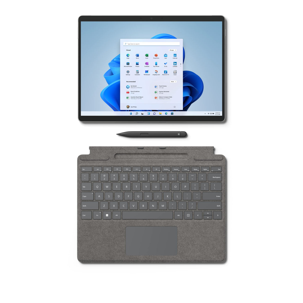 Microsoft Surface Pro 9 Platino SQ3/8/256 W11Home 5G