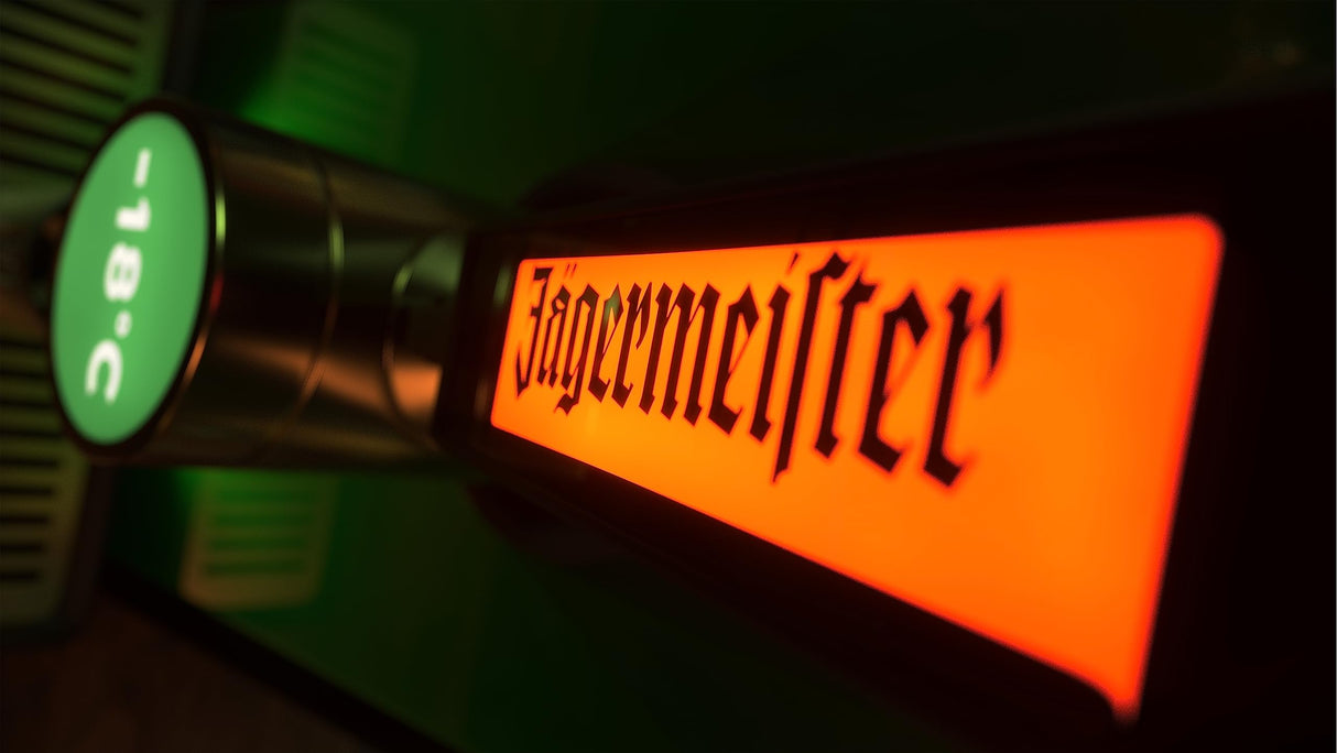 Jägermeister Zapfanlage Máquina de Grifo, Plástico, Negro