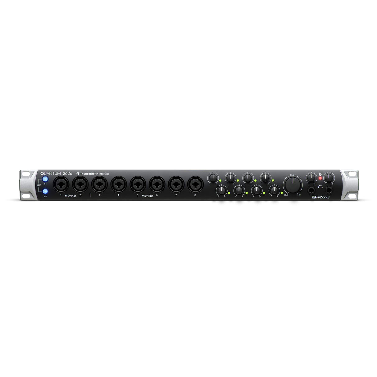 PreSonus Quantum 2626 Interfaz de Audio Thunderbolt 3, 26x26 con Software