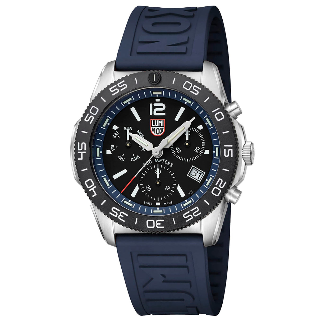 Luminox Reloj Analógico para Hombres de Cuarzo con Correa en Caucho XS.3143.Set