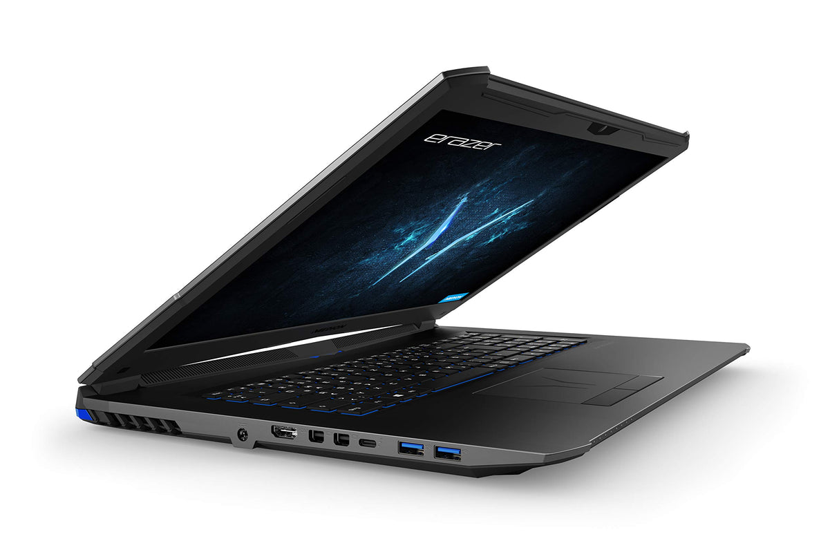 MEDION ERAZER X7861 - MD 61177 - Ordenador portátil gaming de 17.3" (Intel Core i7-8750H, 16 GB RAM, 1 TB HDD, 256 GB SSD, Nvidia GeForce GTX 1070, Windows 10) negro - Teclado QWERTY Español