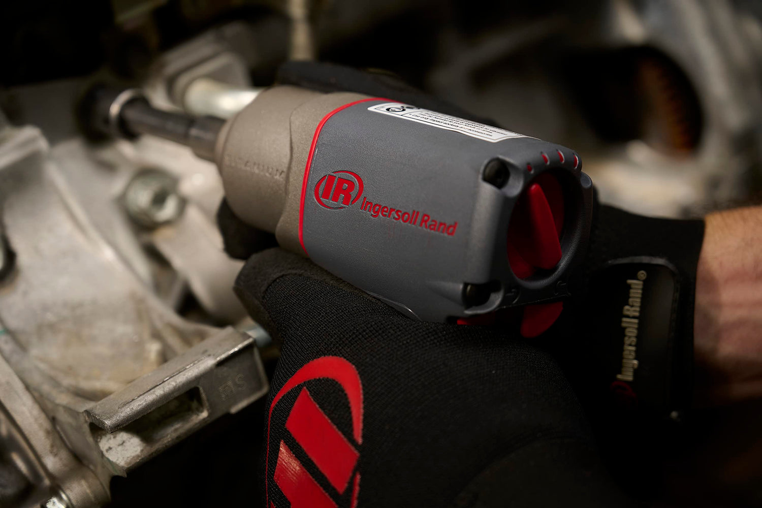 Ingersoll-Rand 3/8" Quiet Technology Llave de Impacto Neumática 2115QTiMAX, para Trabajos Durados, Llave De Impacto para su Taller