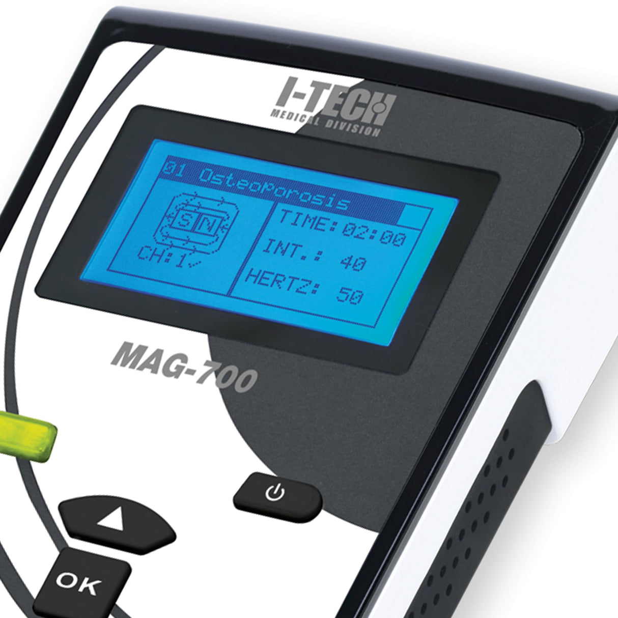 I-TECH MAG700 Dispositivo para magnetoterapia, con 7 programas preestablecidos, portátil para uso en casa, 28296
