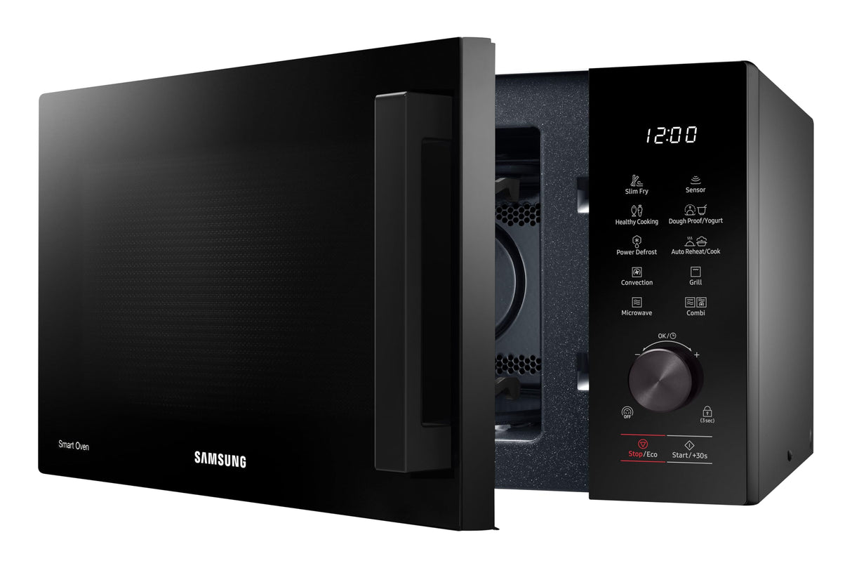 SAMSUNG MC28A5137CK/E1 - Microondas con Convección 28L 900W Negro - Sensor Cook