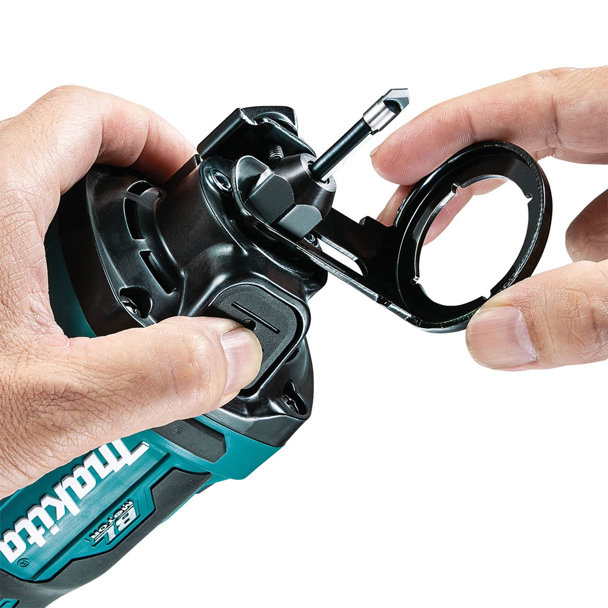 Makita DCO181Z Cortador Giratorio 18 V (sin batería, sin Cargador), Negro