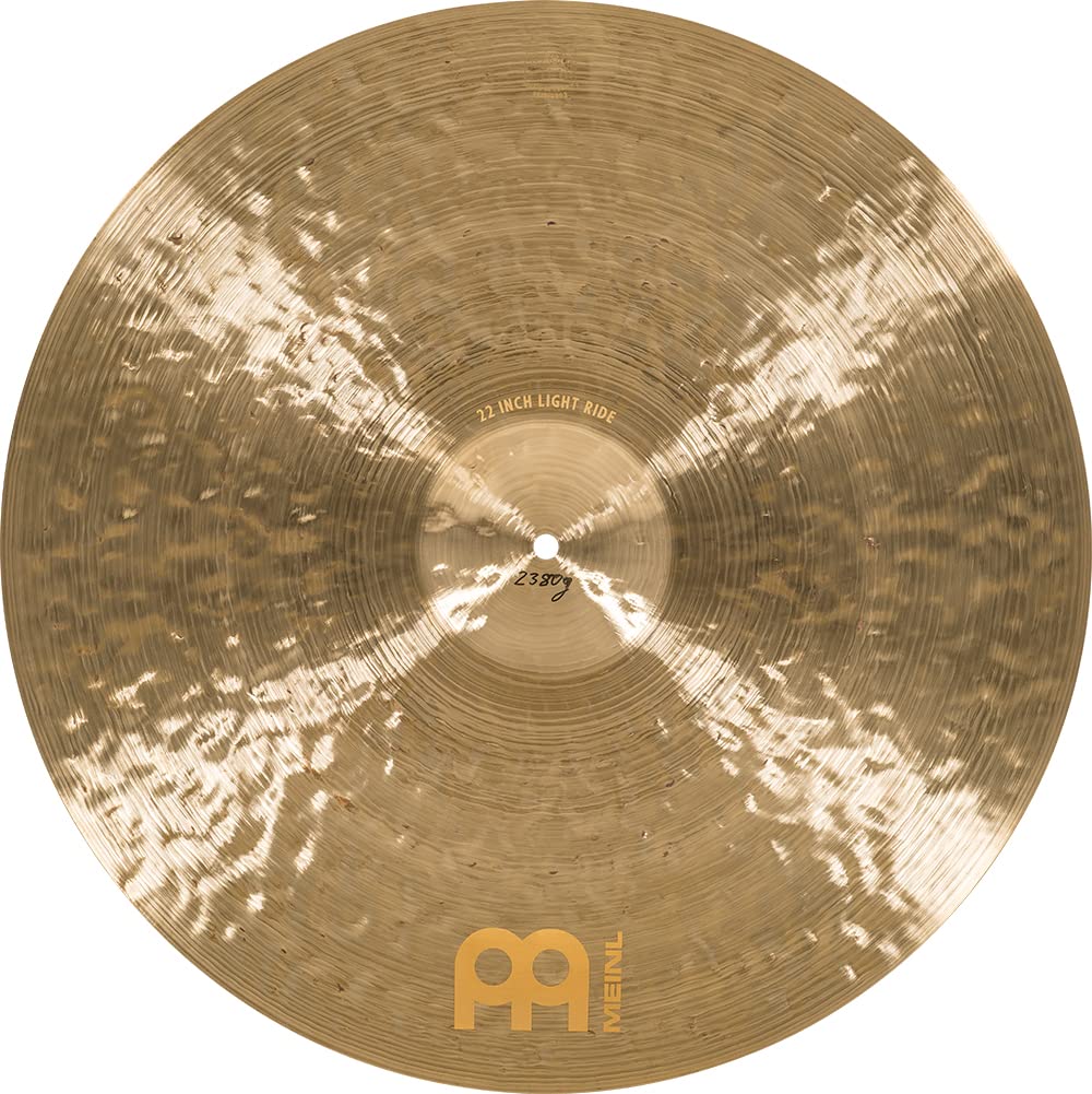 MEINL Cymbals Byzance Foundry Reserve Light Ride - Bicicleta (ruedas de 22")