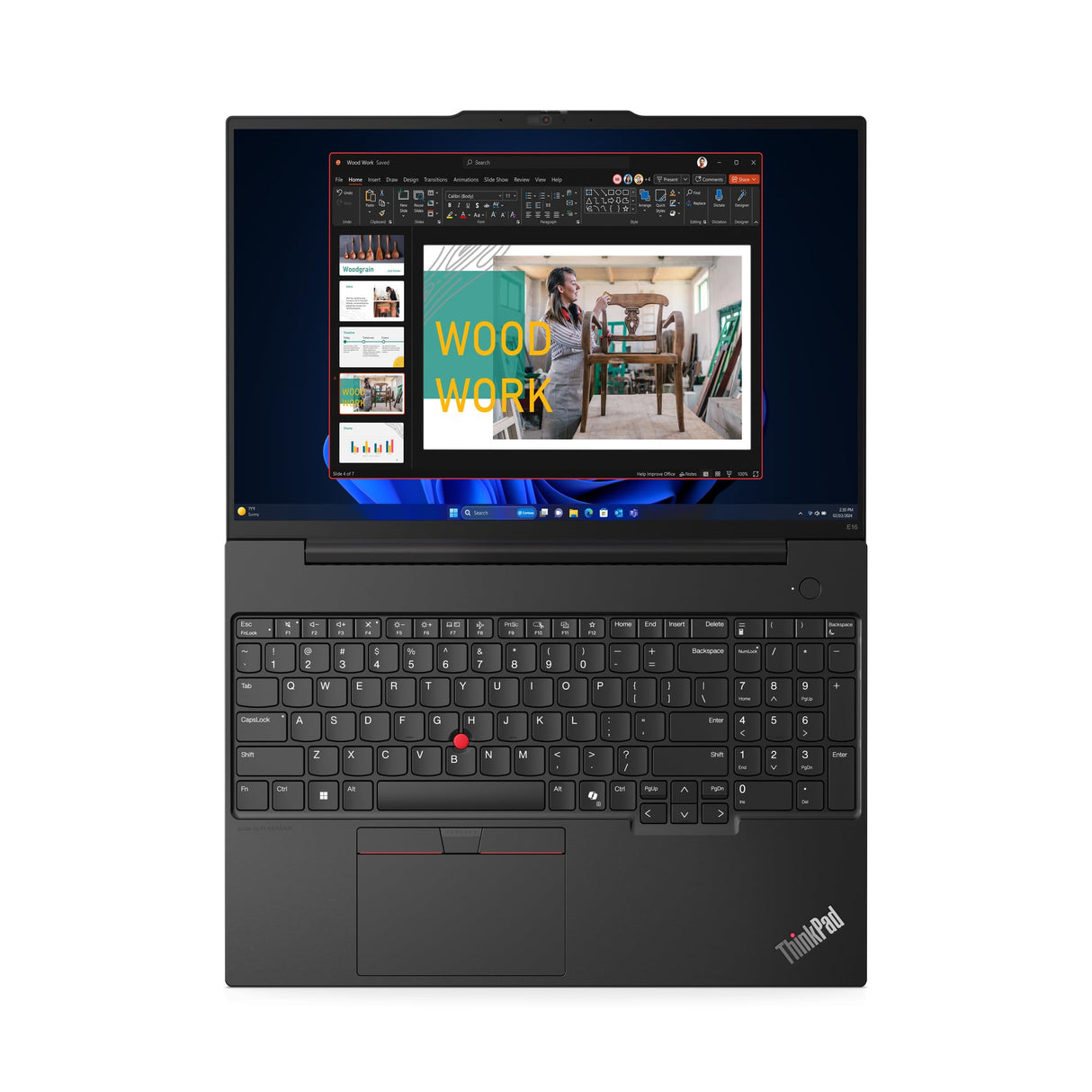 Lenovo ThinkPad E16 G2 21MA000HGE - 16" WUXGA, Intel Ultra 5 125U, 8GB, 256GB, Windows 11 Pro