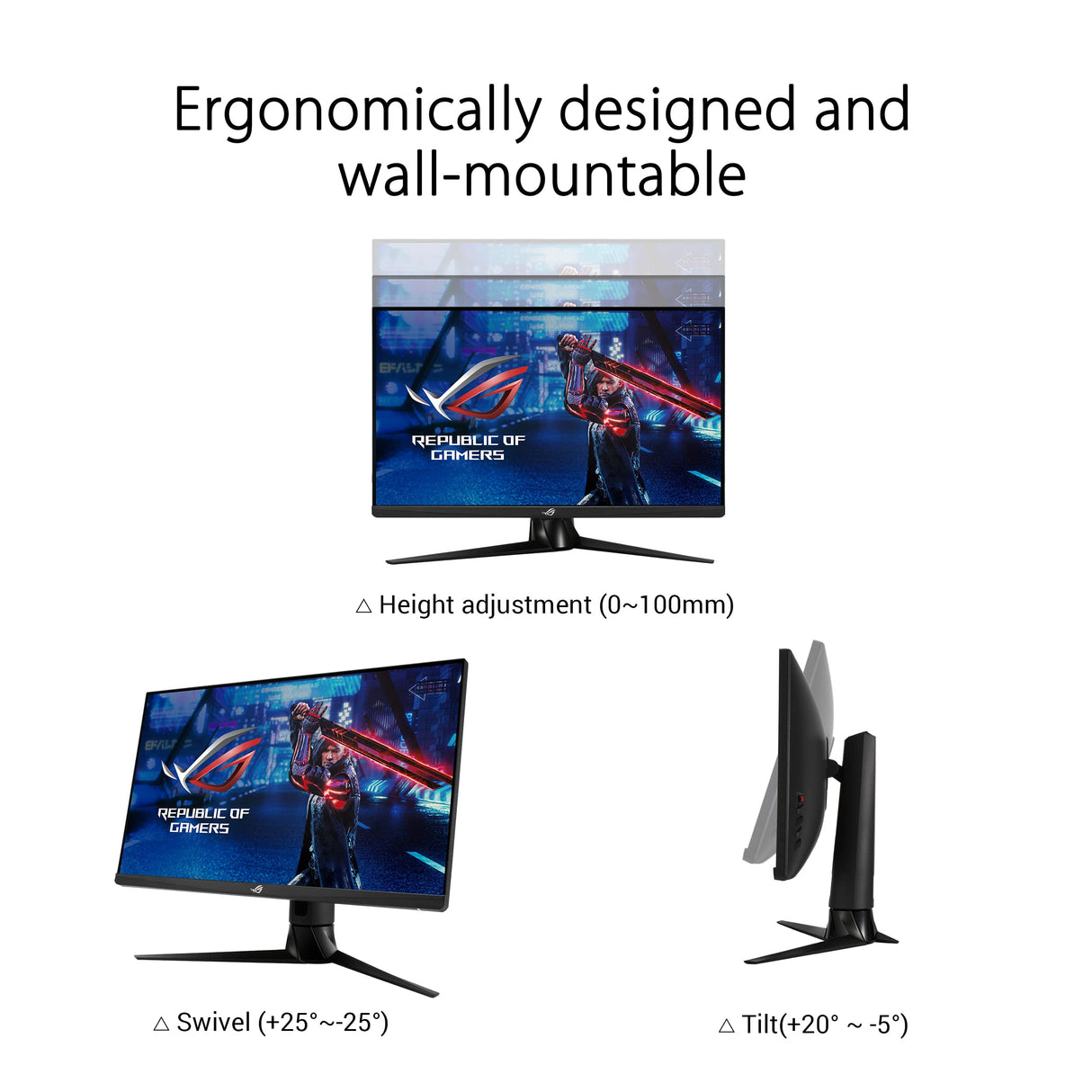 ASUS DSC ROG Strix XG27UQR - Monitor Gaming de 27 pulgadas, 4K (3840 x 2160), 144 Hz, DSC, Display HDR 400, DCI-P3 90%, Adaptive Sync