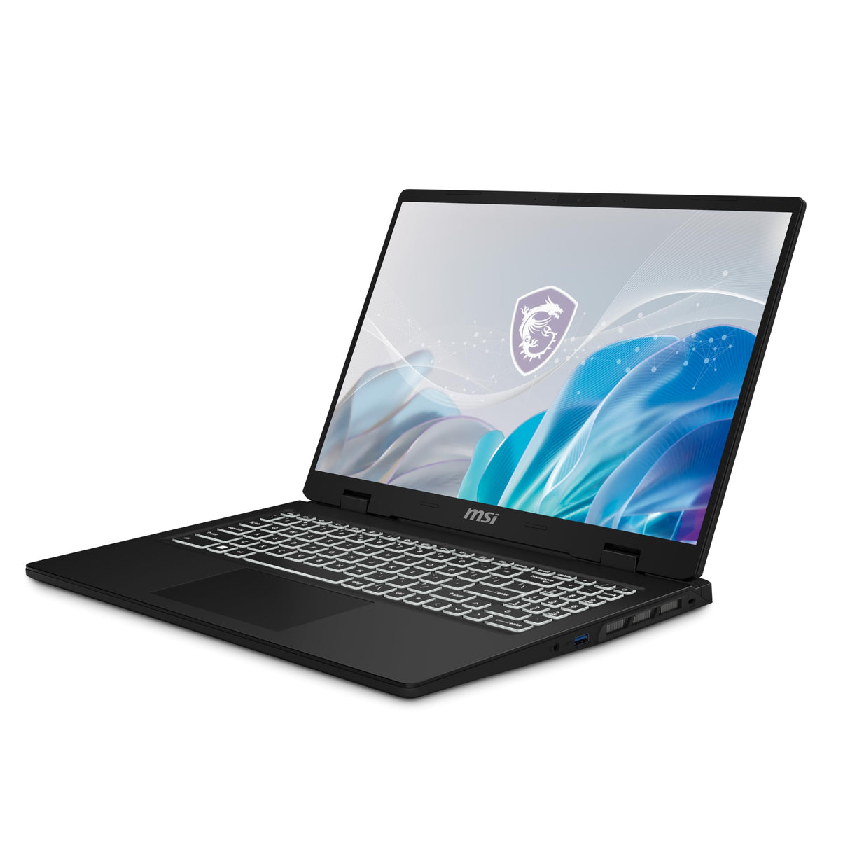 MSI Creator M16 HX C14VFG-073XES - Ordenador portátil 16" QHD+, (Intel Core i7 14700HX, RAM 32GB, RTX 4060, 1TB SSD, Free Dos) Lunar Gray - Teclado QWERTY español