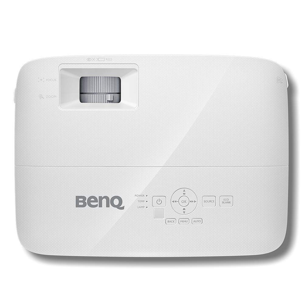 BenQ MH733 - Proyector DLP de 4000 ANSI Lúmenes, inalámbrico, Full HD, Lector USB, Control LAN, 100" a 2.5 m - 3.3 m, Zoom de 1.3X, Blanco