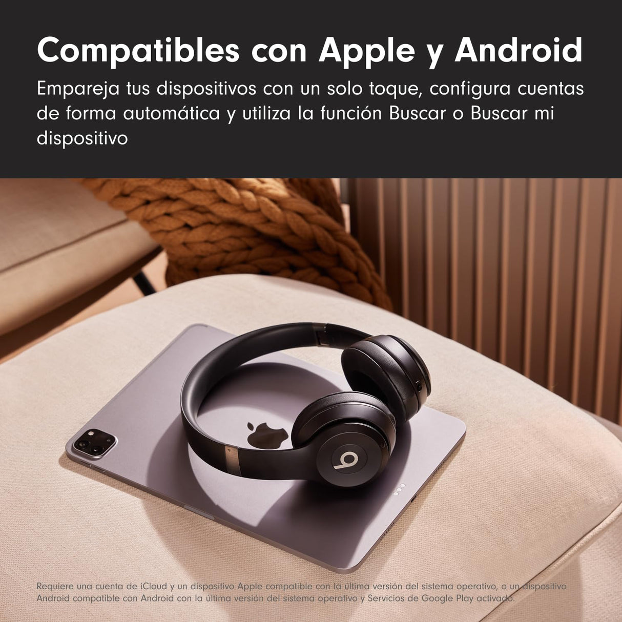 Beats Solo 4 - Auriculares Wireless Bluetooth on-Ear, compatibles con Apple y Android, con hasta 50 Horas de batería - Nergo Mate