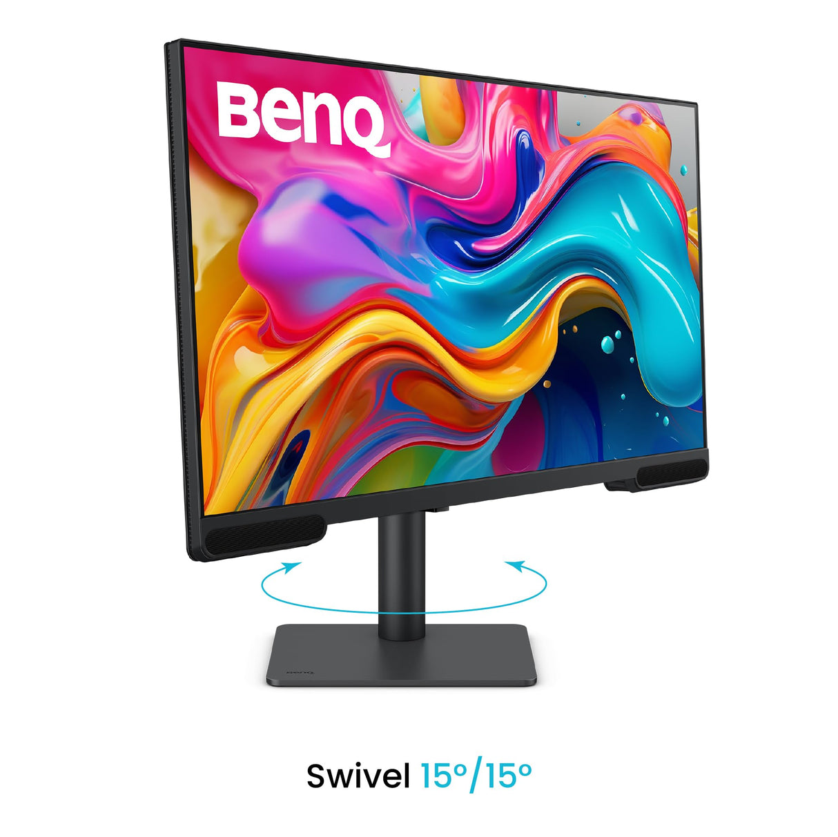BenQ PV3200U Monitor 4K UHD de 32” para edición de vídeo, 95% DCI-P3, 100% Rec.709/sRGB, Altavoces 2.1, USB-C de 65 W, Compatible con Mac, calibrado de fábrica, calibración por Software.