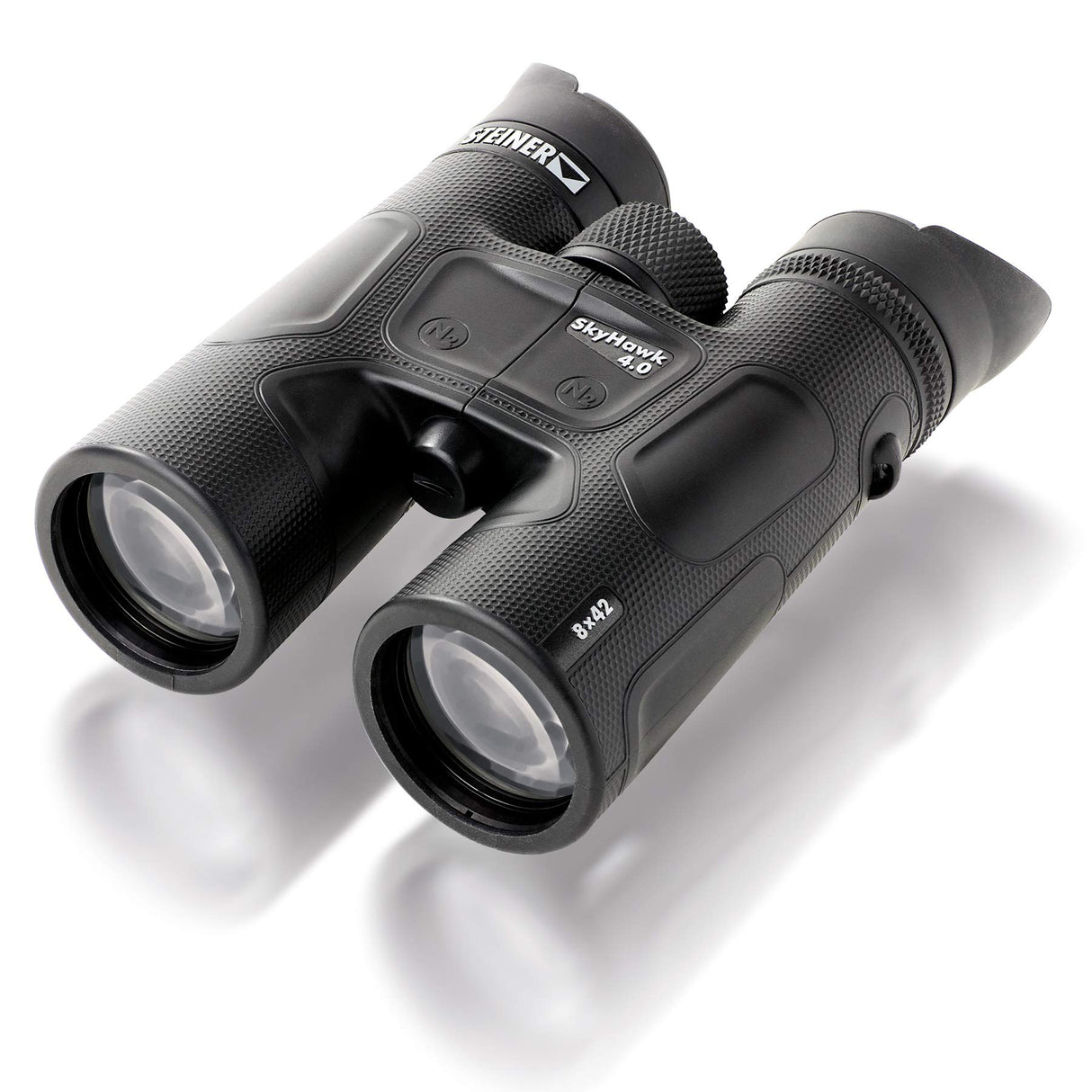 STEINER Prismáticos Skyhawk 4.0 8x42 - Óptica de Calidad Alemana, Detalles nítidos, Robusto, Gran Campo de visión, observar la Naturaleza, los Animales y Las Aves
