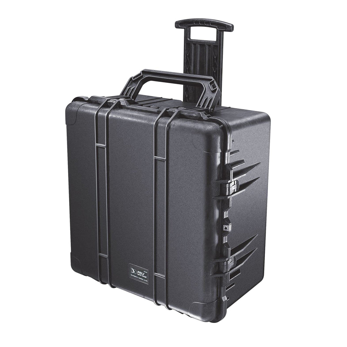 PELI 1640 contenedor de Transporte técnico para Material electrónico, óptico y fotográfico, IP67 estanco e Impermeable al Polvo, 130L de Capacidad, Fabricado en EE.UU., con Espuma, Color Negro