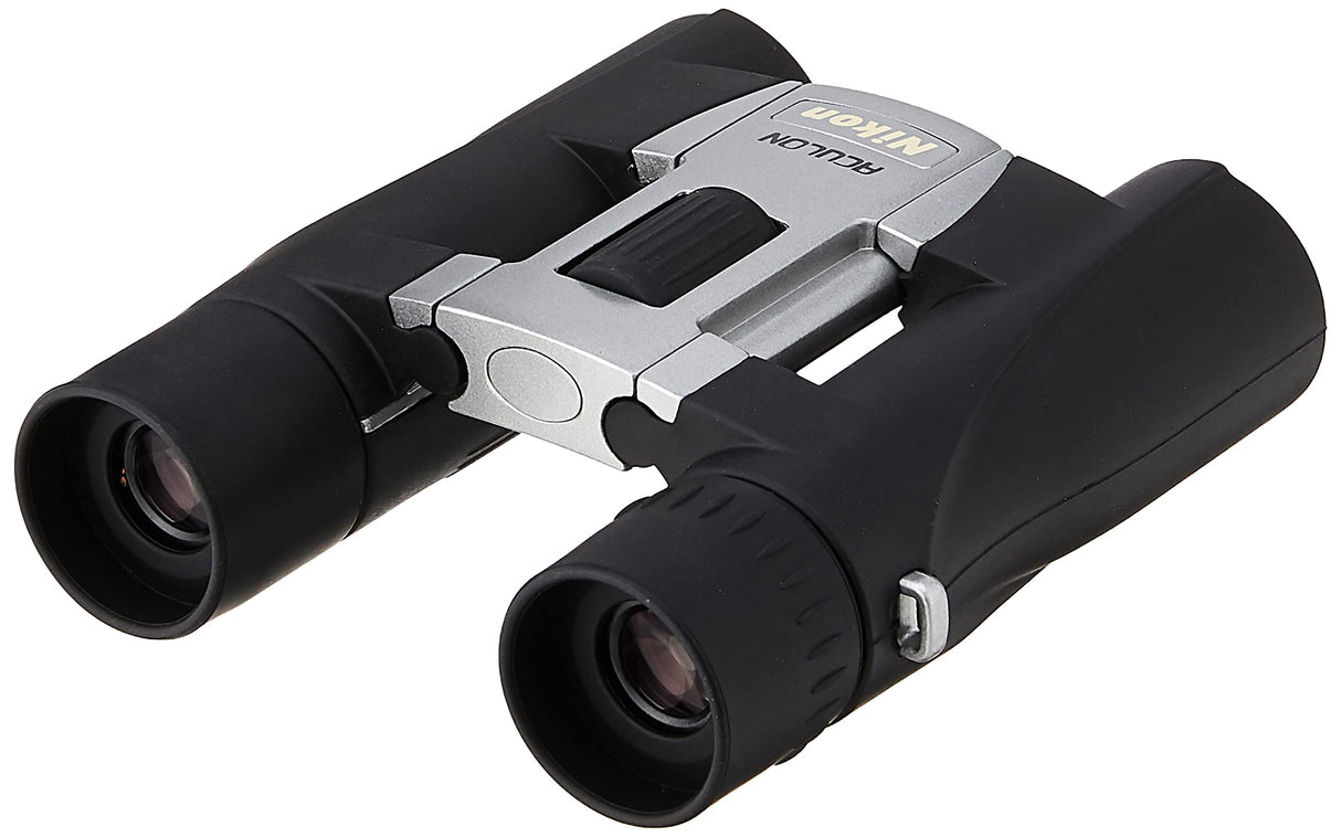 Nikon Aculon A30 - Prismático (10x25), Negro y Plateado
