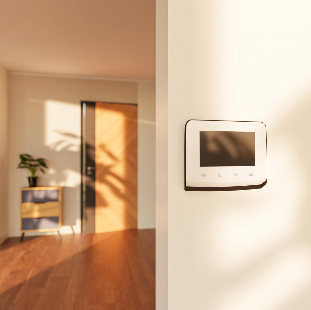 somfy 1871229 - Videoportero V350 Connect | Intercomunicador conectado | Pantalla de 7 pulgadas | Visión nocturna | Gestión remota de visitas a través de la app Protect | Controla hasta 5 equipos