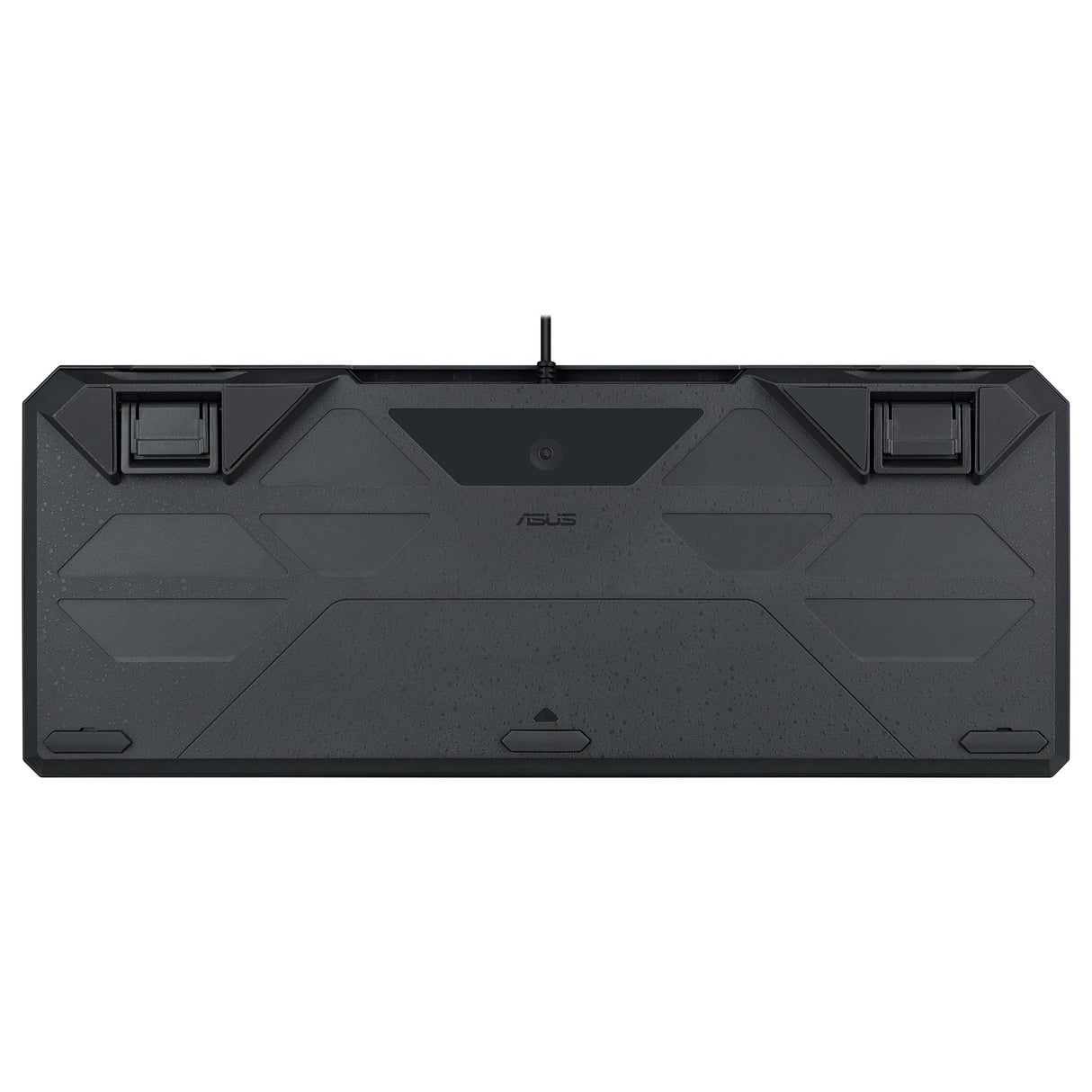 ASUS TUF Gaming K3 Gen II - Teclado Compacto de 98 Teclas, interruptores óptico-mecánicos RGB Red, Espuma amortiguadora, IP57, Placa Superior Desmontable y Aura Sync - Teclado QWERTY Español