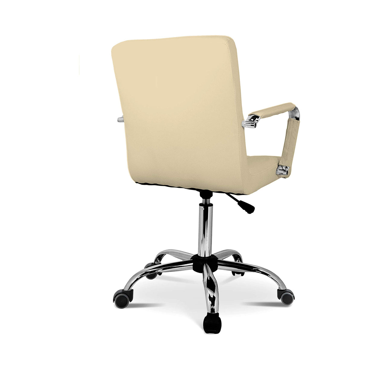 La Silla Española Tenerife Silla con Ruedas, Poliéster, Beige, 59x54x101 cm