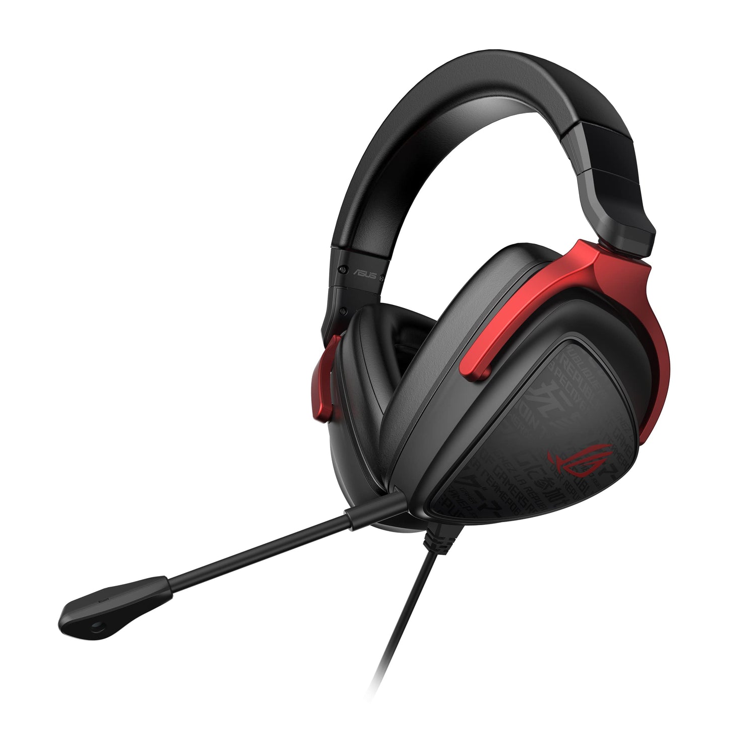 ASUS ROG Delta S Core - Auriculares Gaming Ligeros de 3.5 mm con transductores Essence de 50 mm, Sonido Envolvente 7.1 Virtual, compatibles con PC, Playstation 5, Nintendo Switch y Xbox