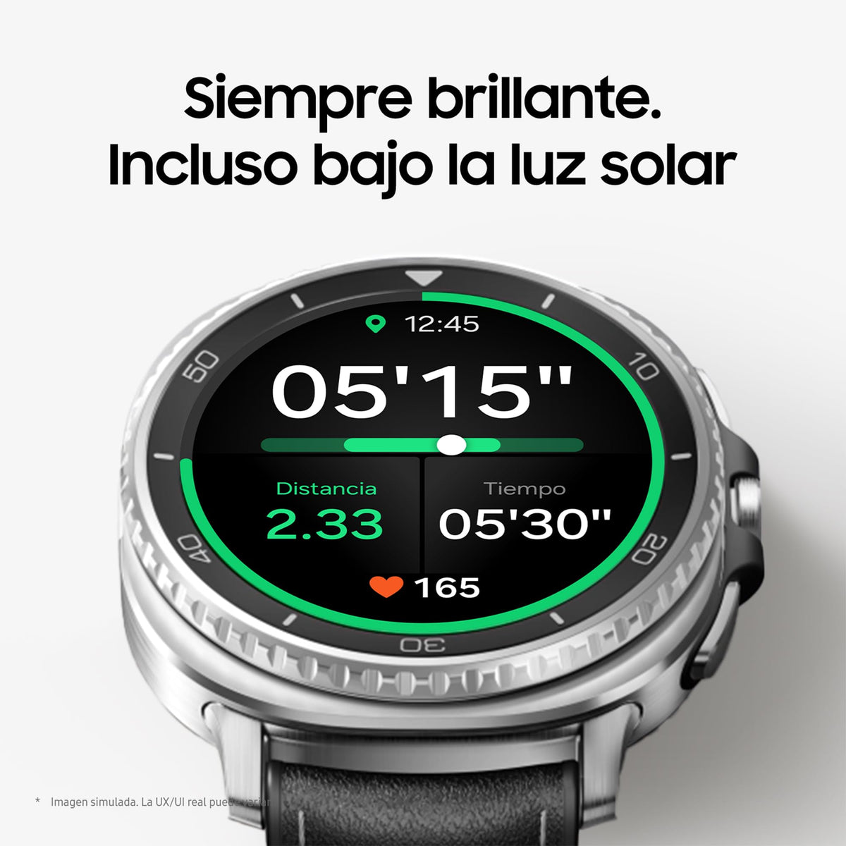 Samsung Galaxy Watch8 Classic 46mm, Bluetooth, Correa Híbrida, Smartwatch con Diseño con Bisel Giratorio, Garantía 3 Años + 1 año Extra, Blanco (Versión Española)