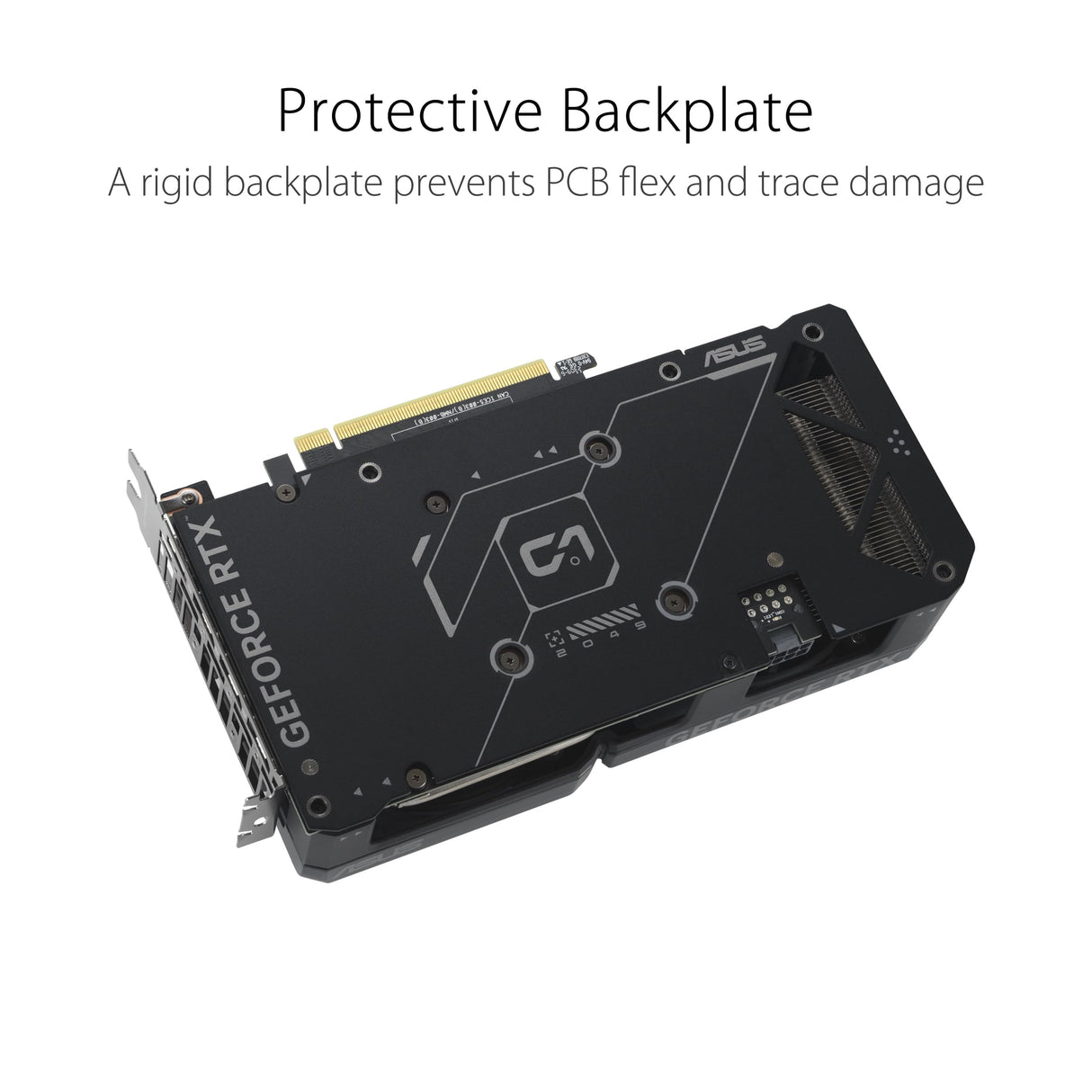 ASUS Dual GeForce RTX 4060 OC Edition 8GB GDDR6 Tarjeta Gráfica, PCIe 4.0, 8GB GDDR6, DLSS 3, HDMI 2.1a, DisplayPort 1.4a, Diseño de 2,5 Ranuras, Ventiladores Axial-Tech, Tecnología 0dB