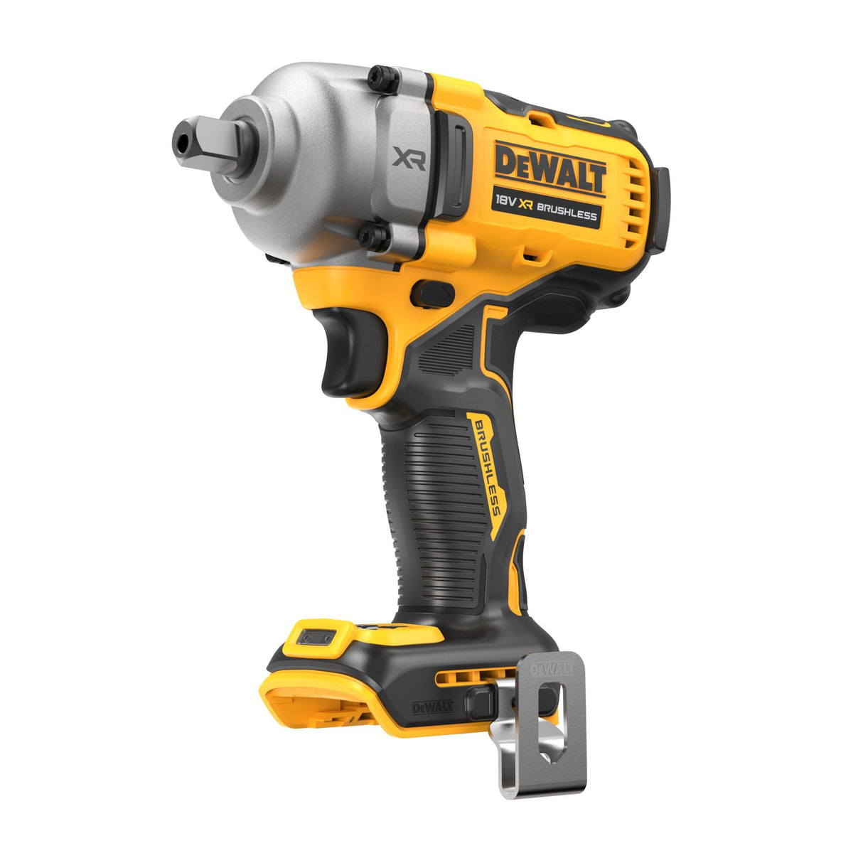 DeWalt DCF892N-XJ, Llave de Impacto a batería 18V, Par de apriete 813 nm, Incluye gancho metálico para cinturón, No Incluye Batería y Cargador