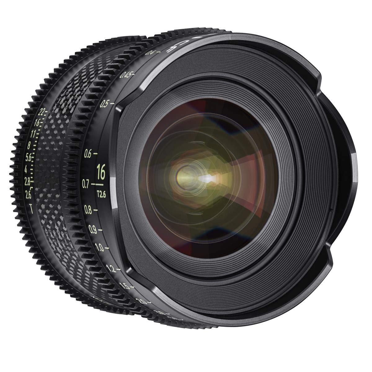 Samyang Xeen CF 16 T2.6 PL - Lente, Negro