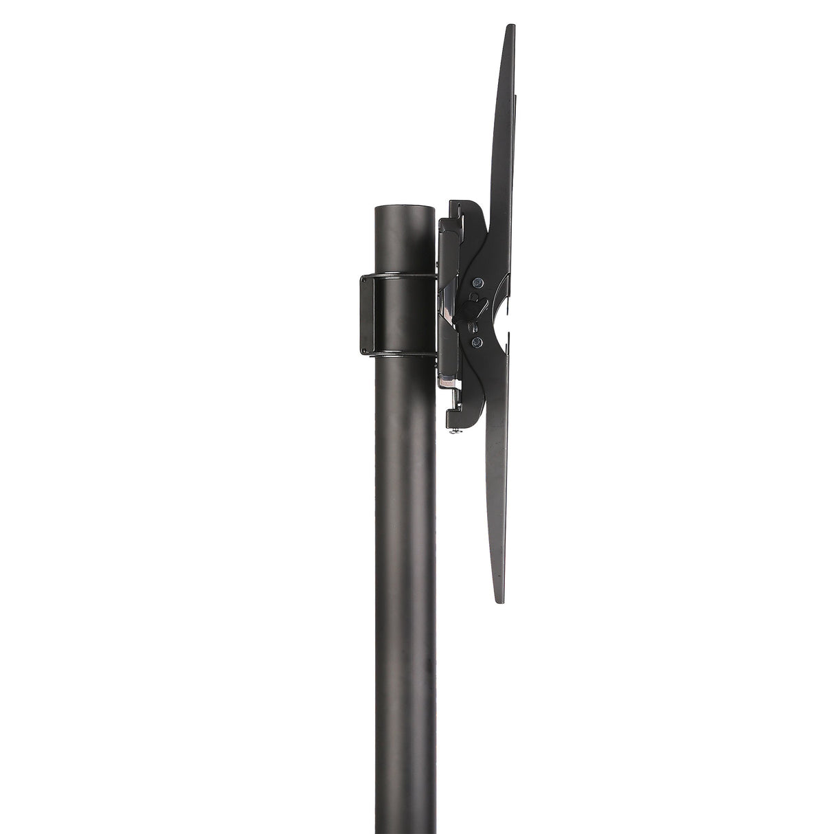 Ergosolid Falco-24 - Soporte de Suelo para TV, con Ruedas para Pantallas LCD LED y TV Curvas de 23"-55", Capacidad de Carga 25 kg, Negro