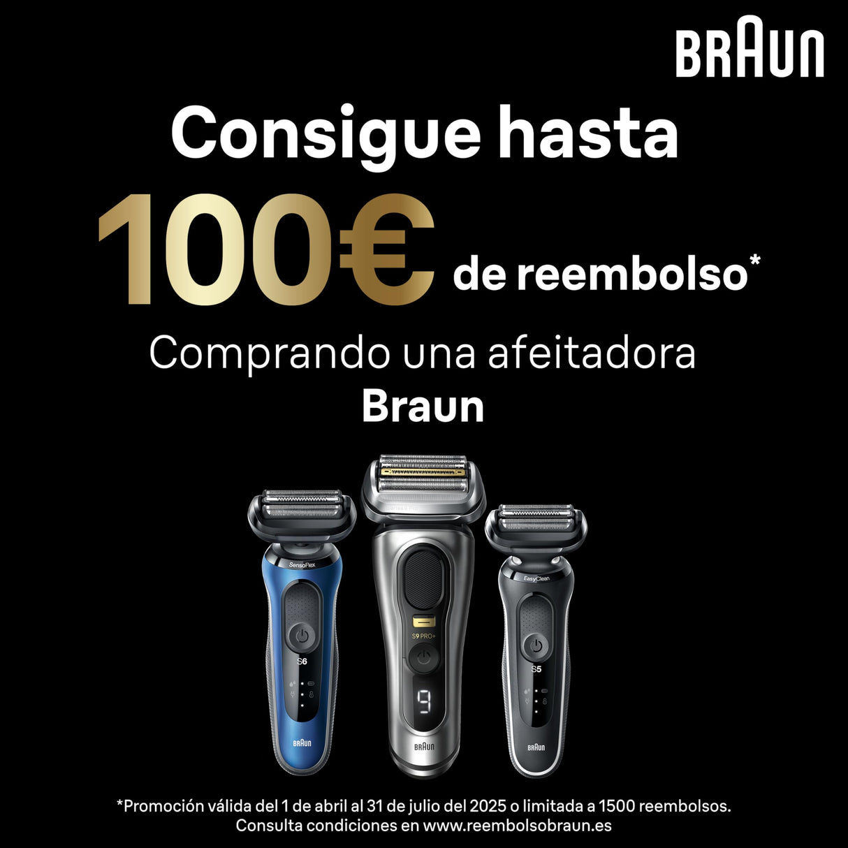 Braun Series 6 Afeitadora Eléctrica Hombre, Máquina de Afeitar Barba con Recortadora De Precisión EasyClick, SensoFlex, Uso En Seco y en Mojado, Recargable, Inalámbrica, 61-N1200s, Gris