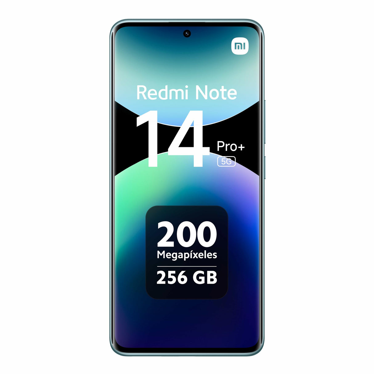 Xiaomi Redmi Note 14 Pro+ 5G Smart Phone, 12GB RAM 256GB, Pantalla AMOLED de 6,67 Pulgadas 1,5k, Sensor de Huellas, Cámara de 200 MP, Doble Tarjeta SIM, NFC, Carga Rápida de 120 W, Azu