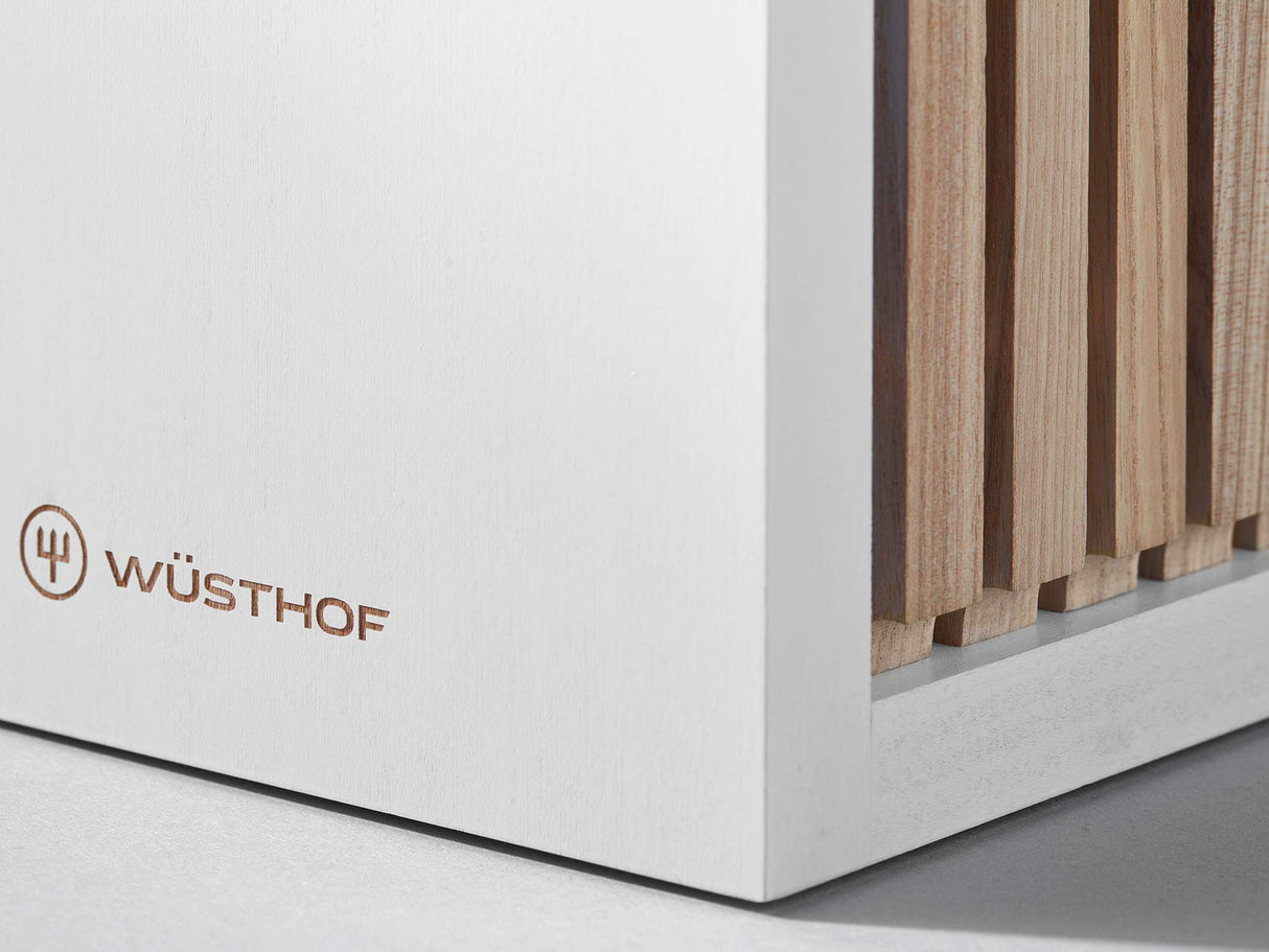 WÜSTHOF Classic White Bloque cuchillos con 5 cuchillos