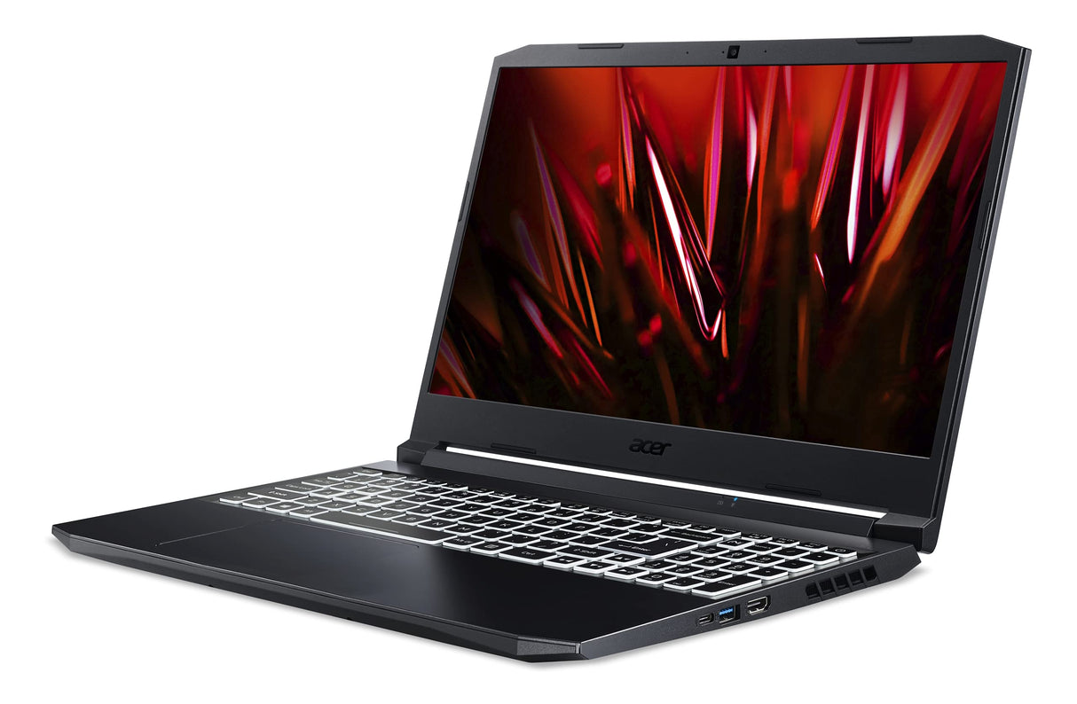 Acer Nitro 5 (AN515-45-R02P) Gaming Laptop | 15,6 WQHD 165Hz Display | AMD Ryzen 9 5900HX | 16GB RAM | 1TB SSD | NVIDIA GeForce RTX 3080 | Windows 11 | QWERTZ toetsenbord | zwart-Rood