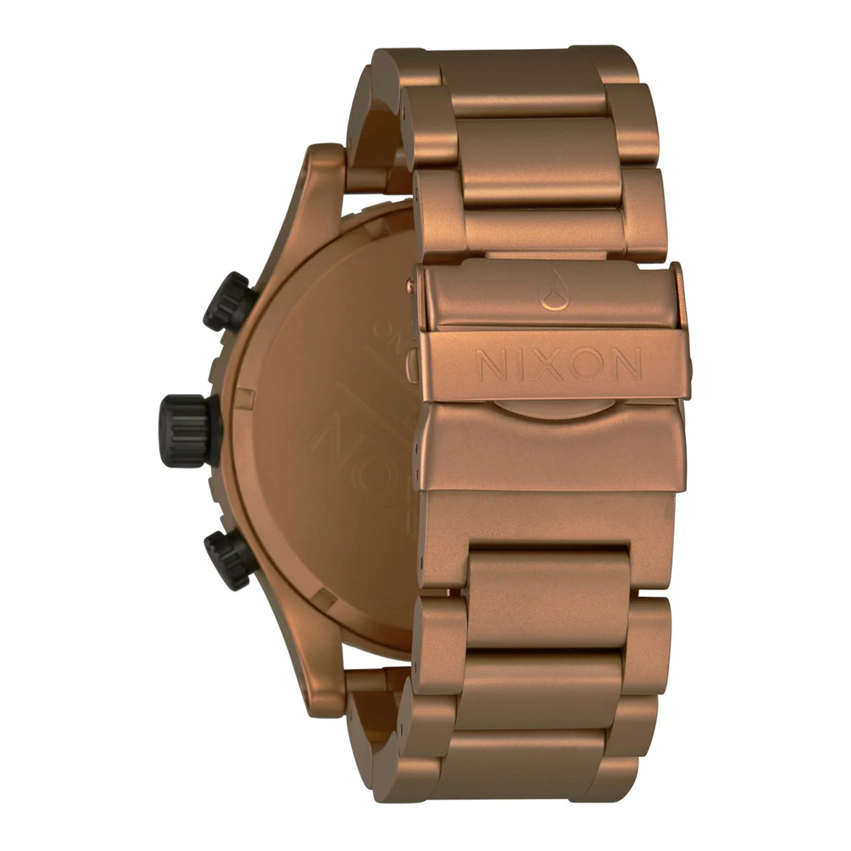 Nixon Reloj Analógico para Hombre de Cuarzo japonés con Correa en Acero Inoxidable A1389-5145-00