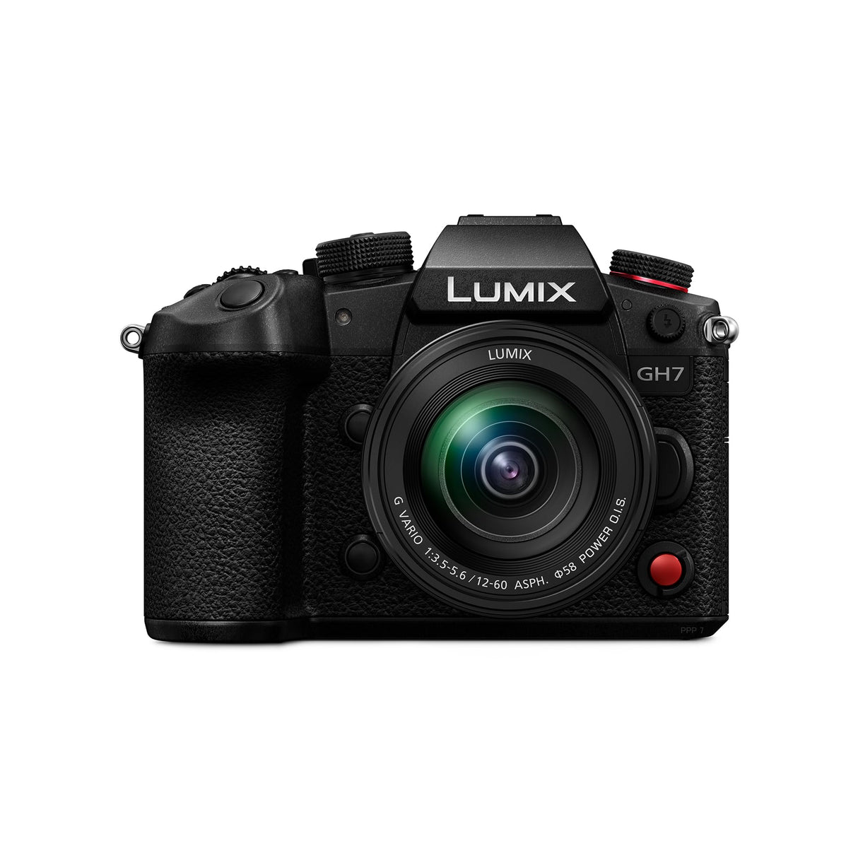 Panasonic Lumix DC-GH7ME Micro Cuatro Tercios Cámara Sin Espejo, con Lente 12-60mm, Lumix G Vario H-FS12060, 25,2 MP, C4K/4K 4:2:2 60/50p, AF Híbrido Fases, IS Activo, ProRes Raw HQ, OLED, Negro