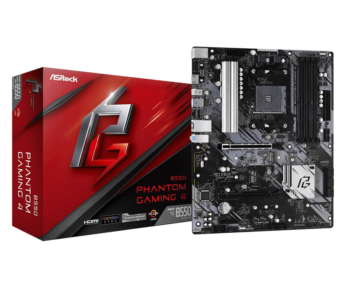 Asrock B550 Phantom Gaming 4 AM4 DDR4 Retail
