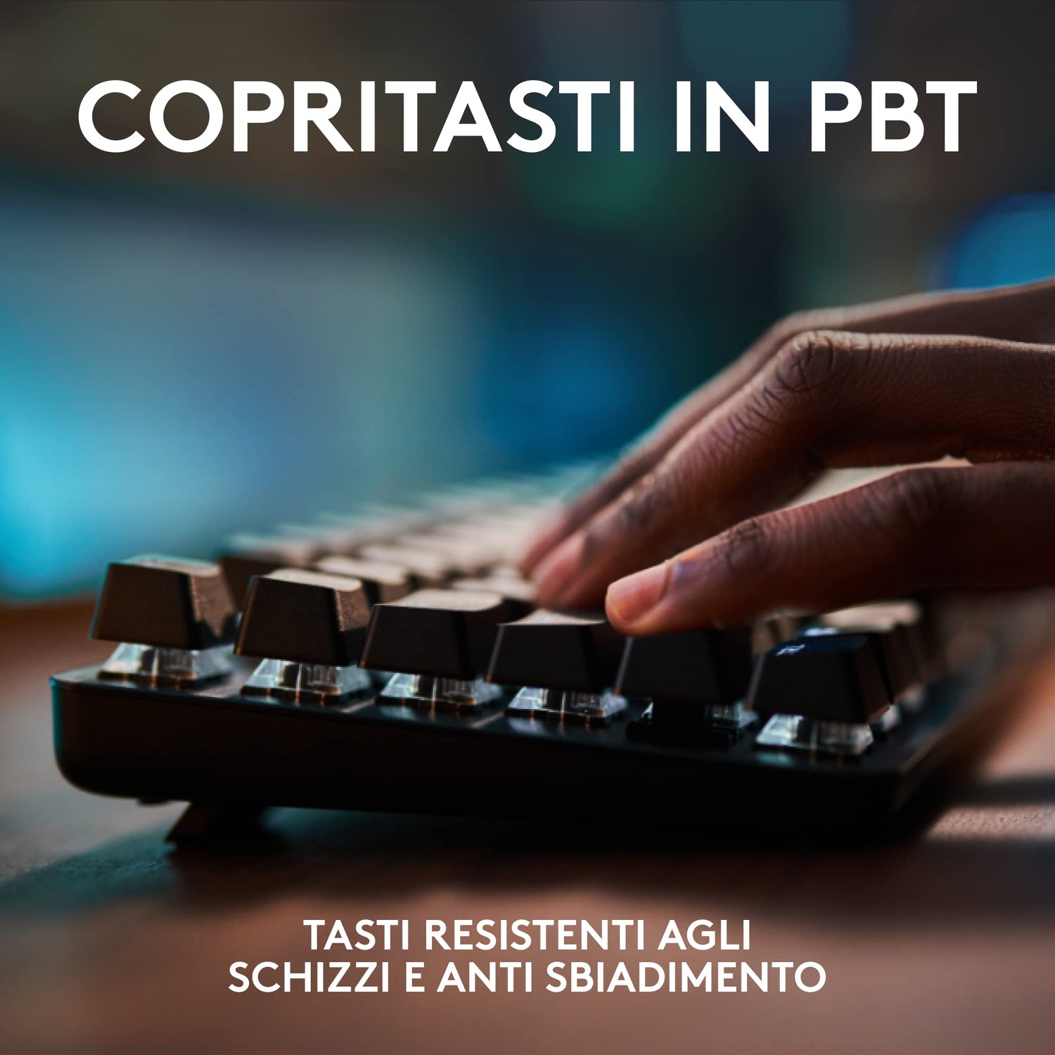 Teclado Logitech G413 Negro QWERTY Italiano