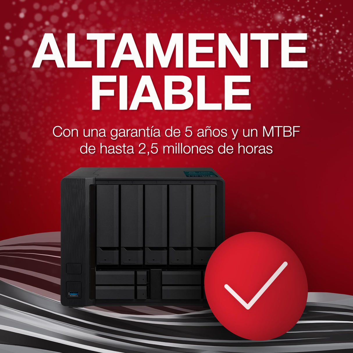 Seagate IronWolf Pro 28TB, Enterprise HDD NAS Interno, CMR, SATA a 6 GB/s, 7200 RPM, caché de 512 MB, Data Rescue Service (ST28000NTZ00)