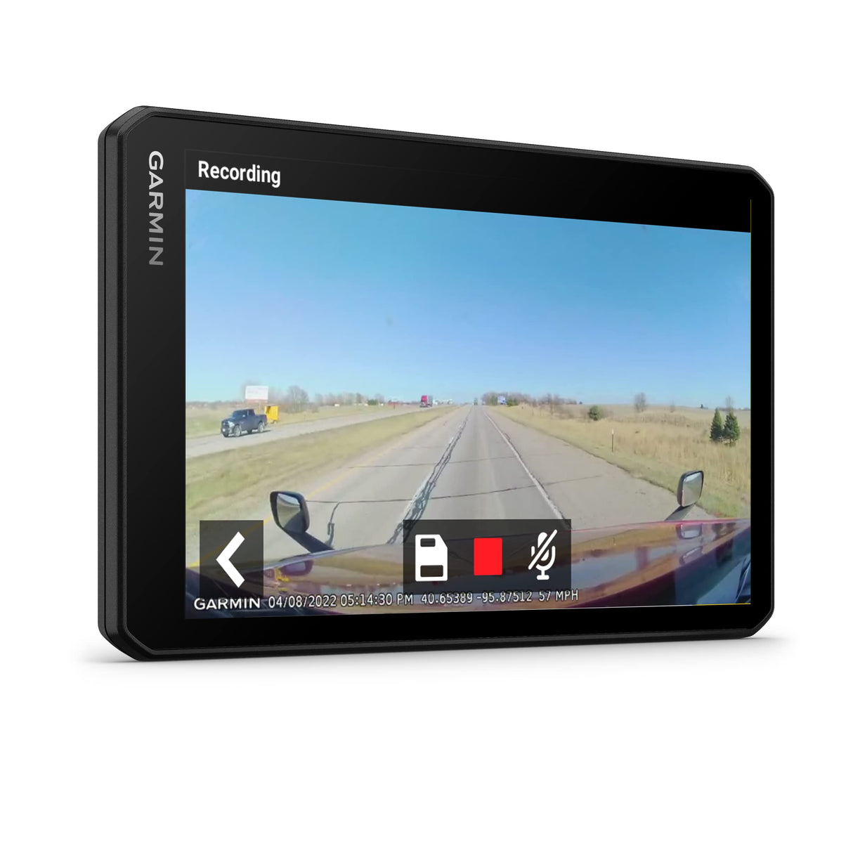 Garmin Monitor GPS para camión, Negro, 6.95'' (17.7 cm)