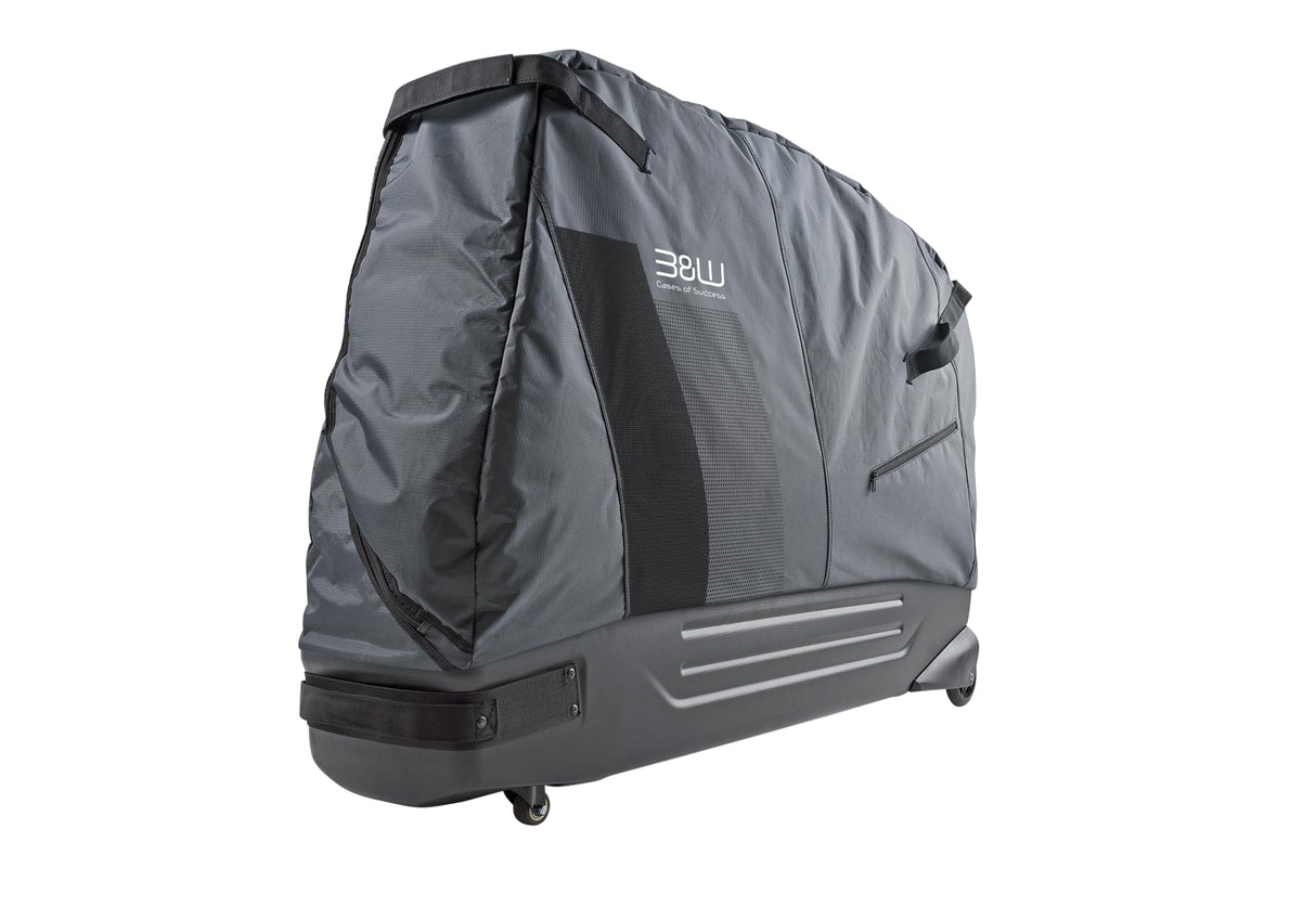 B&W International Bike.Cases and Bags Bolsa de Transporte para Bicicleta, Unisex-Adultos, Negro, Large