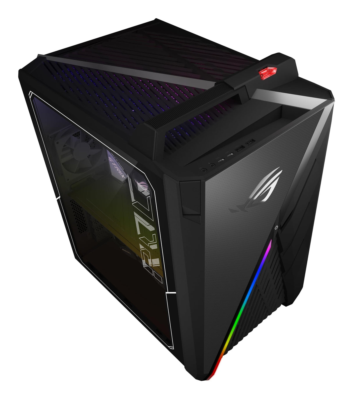ASUS ROG Strix GA35 G35DX-SP004D - Sobremesa Gaming de (AMD Ryzen 7 5800X, 32GB RAM, 1TB + 1TB SSD, NVIDIA RTX 3080 10GB, Sin Sistema Operativo) Negro Estrella