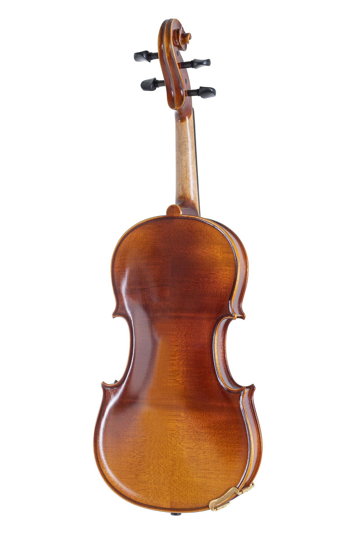 GEWA Violín serie Allegro VL 1-4/4 listo para usar, incluye estuche para violín, arce europeo macizo y abeto, pintado a mano, arco de carbono, cuerdas Larsen Aurora