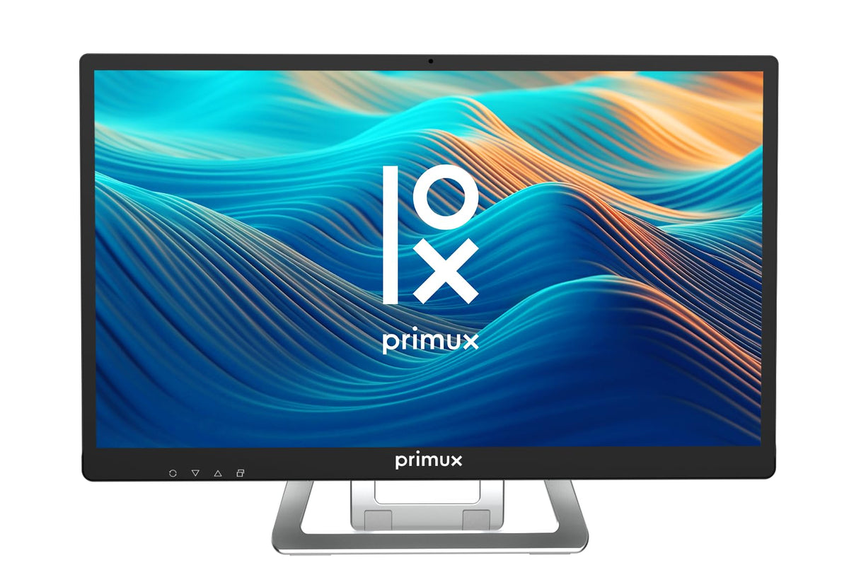Primux Ordenador Todo en uno All in One 2202FT | Pantalla táctil 21.5” Full HD | Intel Core I3-12100 | 8GB RAM (Ampliable) | 500GB SSD (Ampliable) | Sin Sistema operativo