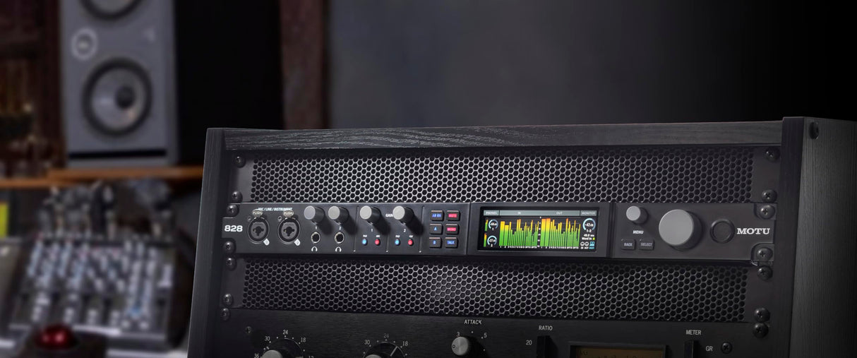 MOTU 828 (2024) 28 x 32 USB 3.1 Audiointerface - Interfaz de audio USB