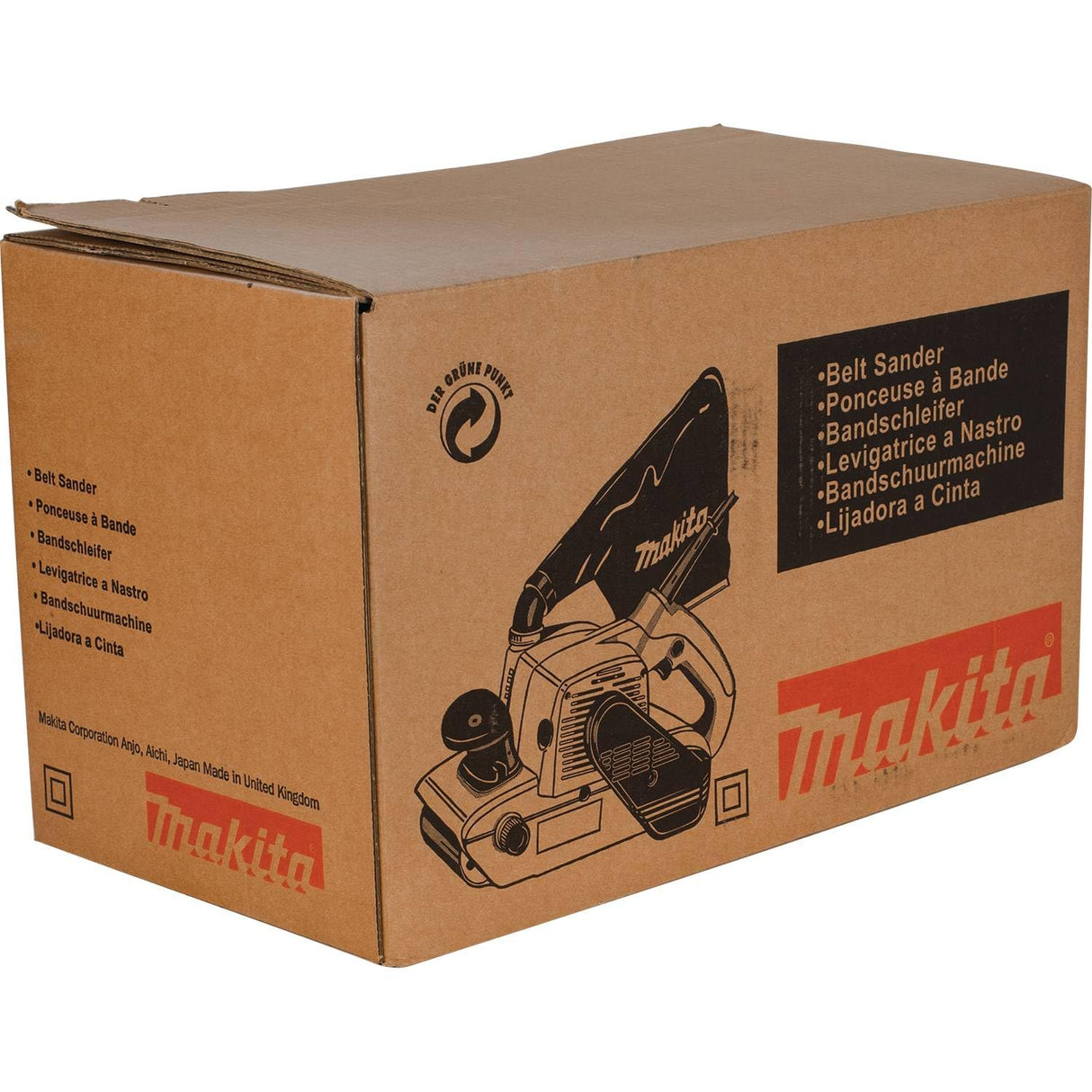 Makita 9403 Lijadora de Banda, 500 m/min, 5.7 kg, 1200 W, 230 V, Azul, 10.2 cm