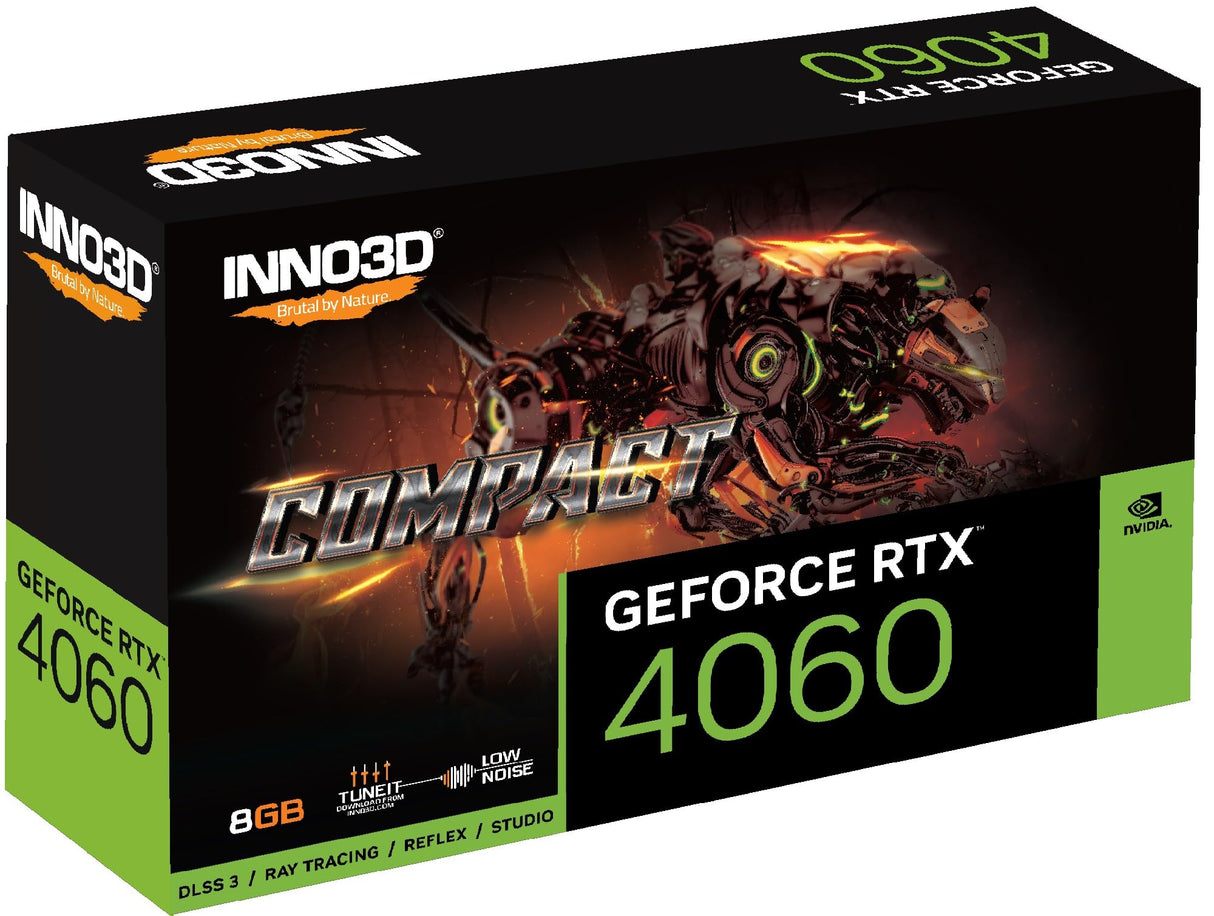 INNO3D GeForce RTX 4060 Compact 8GB GDDR6 DLSS3 Marca